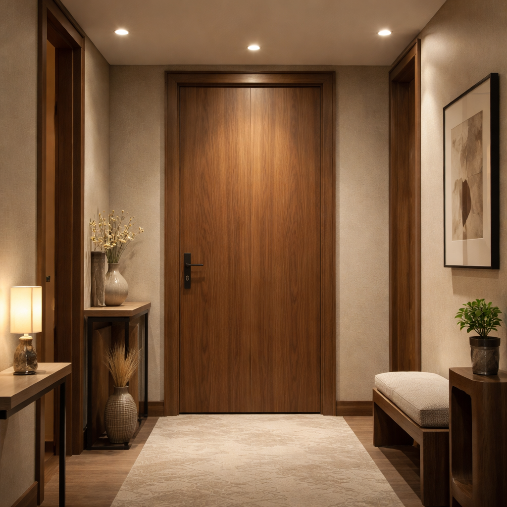 wooden soundproof door