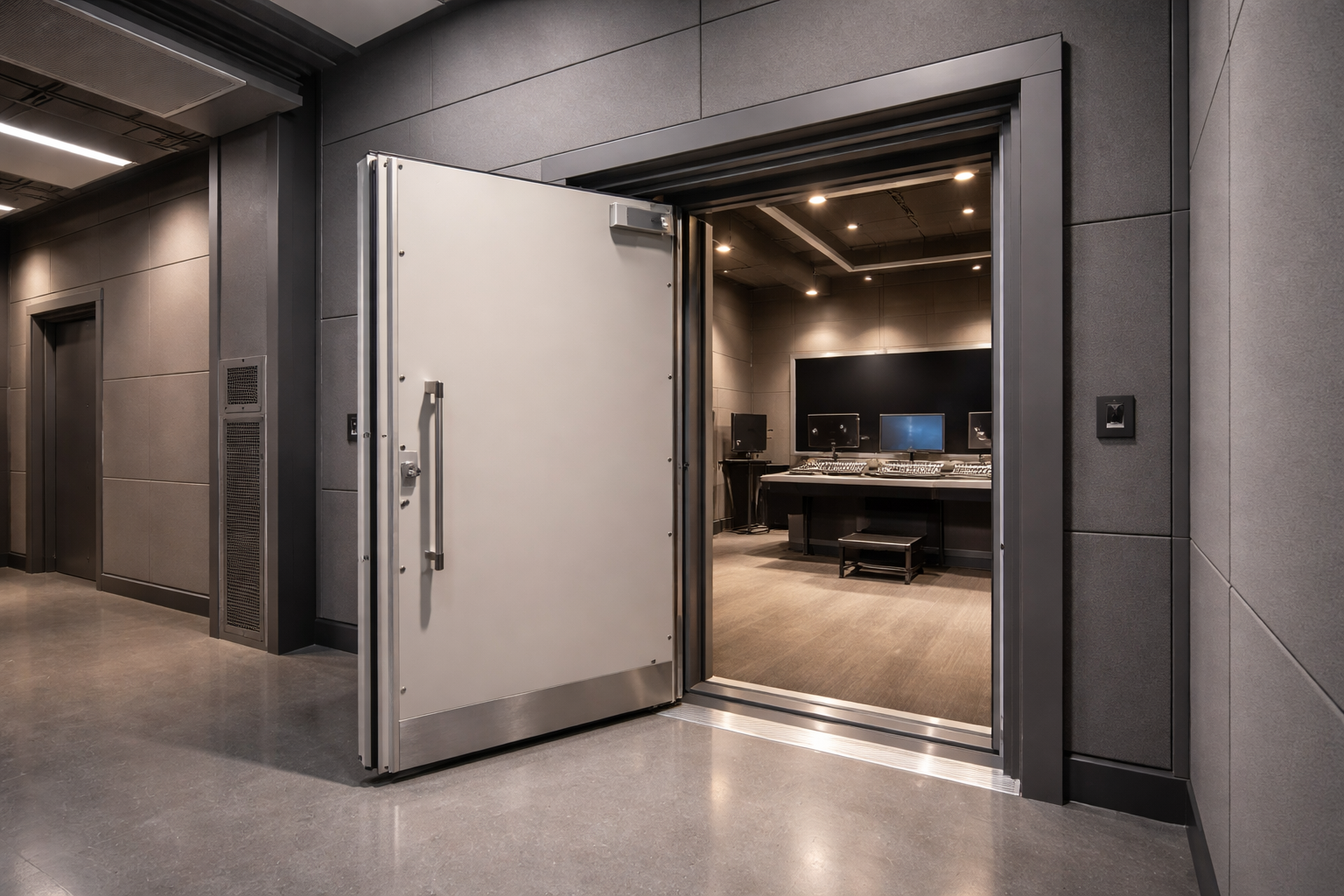 fireproof soundproof doors