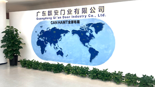 广东奇安门业公司墙全球项目供应图